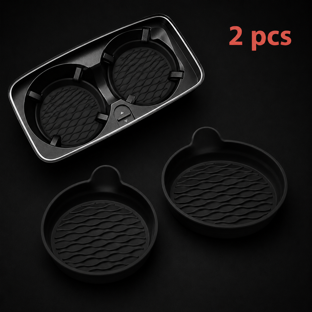 Cup holder insert silicone