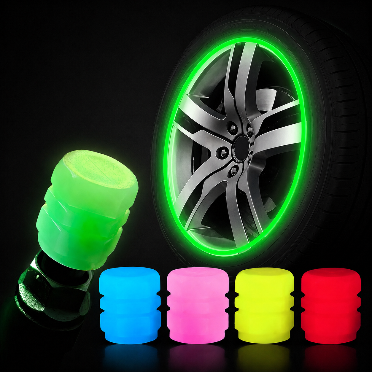 Valve Caps Luminous