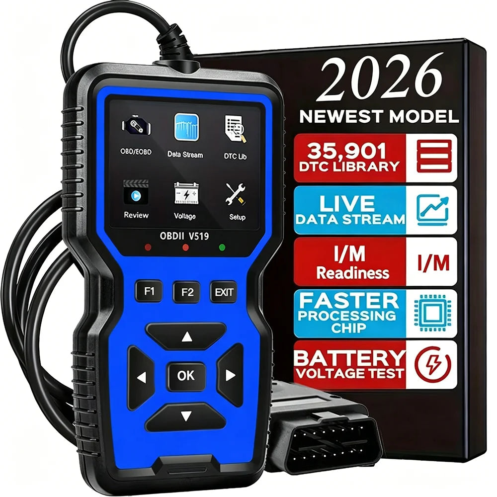 2026 V519 Pro OBD2 Scanner – Professional Car Diagnostic Tool