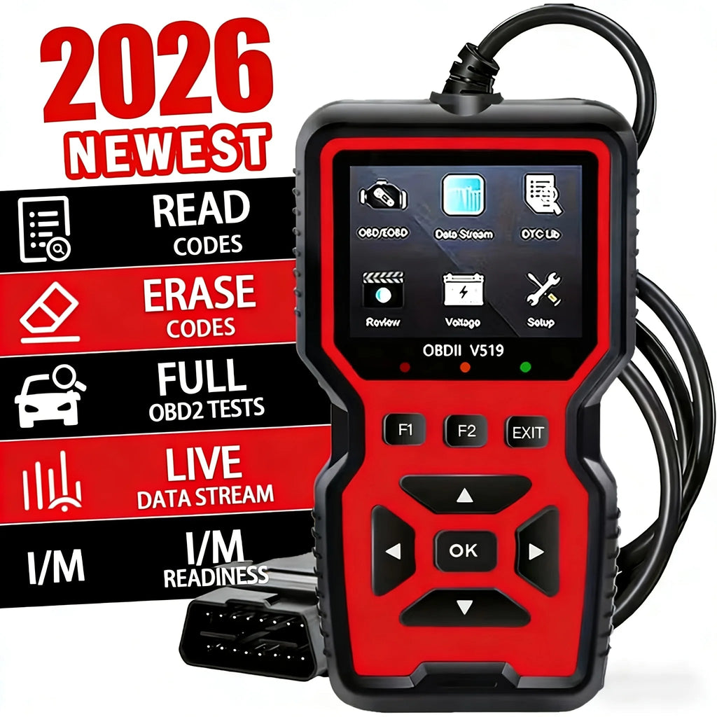 2026 V519 Pro OBD2 Scanner – Professional Car Diagnostic Tool
