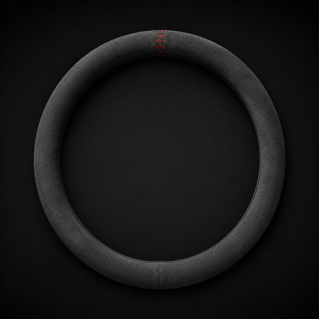 Universal Suede Steering Wheel Cover (38cm)