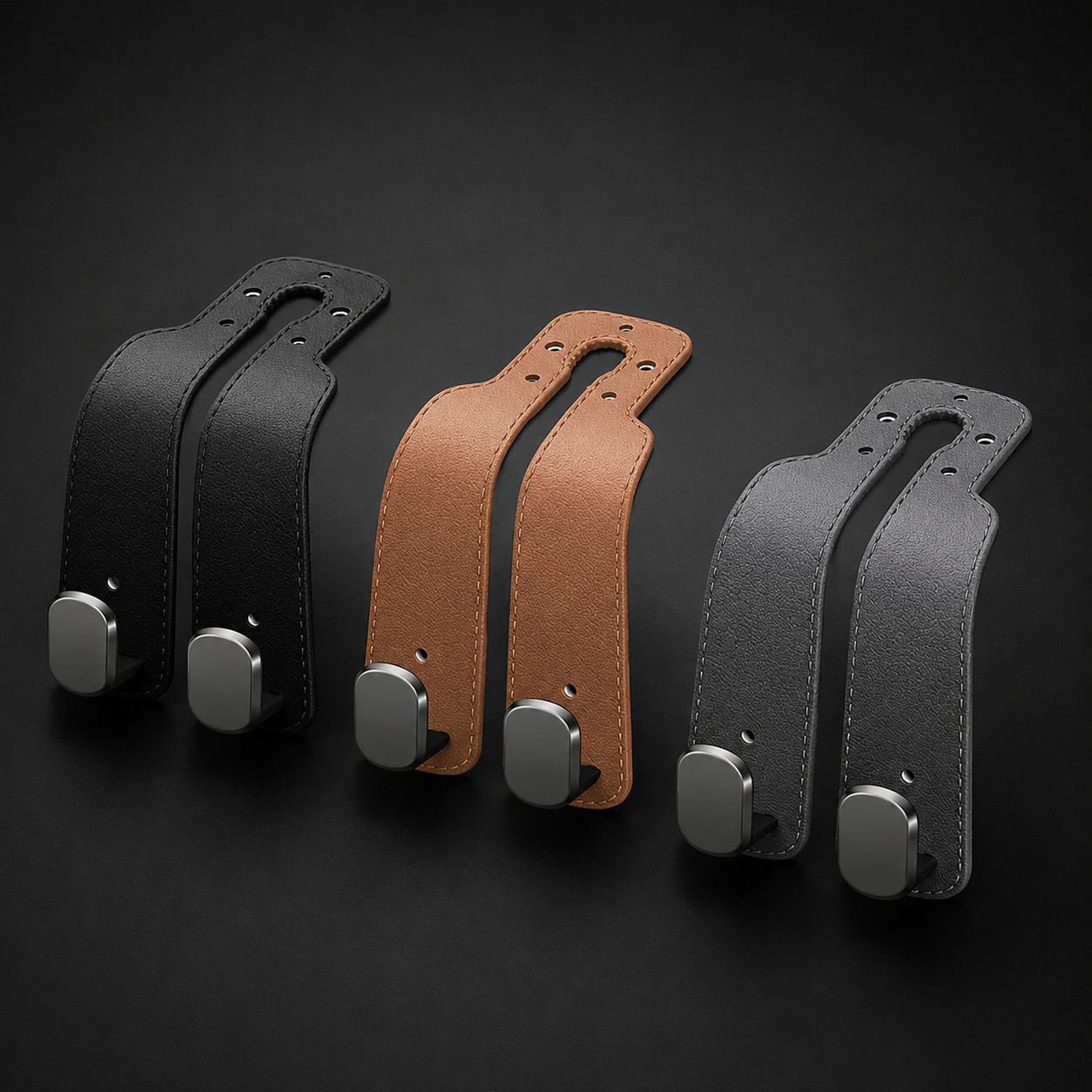 2-in-1 Car Headrest Hook