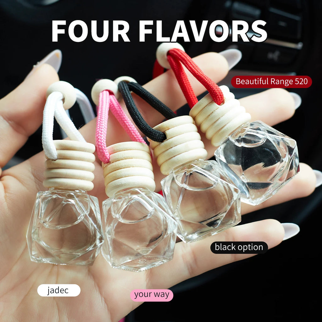 Perfume bottle car perfume, long-term car air freshener, car perfume used for car interior accessories, keep charming and fresh