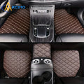 Universal 5 Piece Leather Car Floor Mats Waterproof