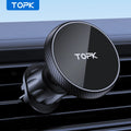 TOPK MagSafe Car Phone Mount – Strong Magnetic Hold & One-Hand Operation