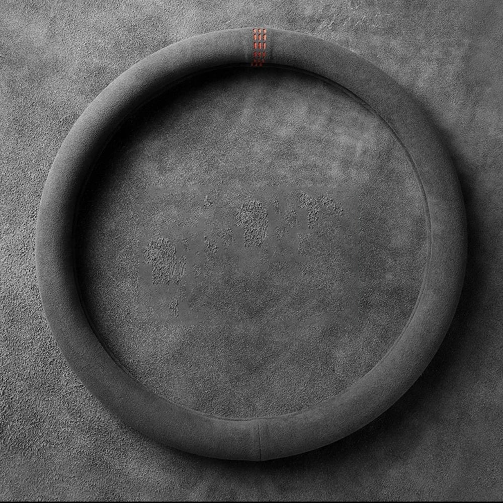 Universal Suede Steering Wheel Cover (38cm)