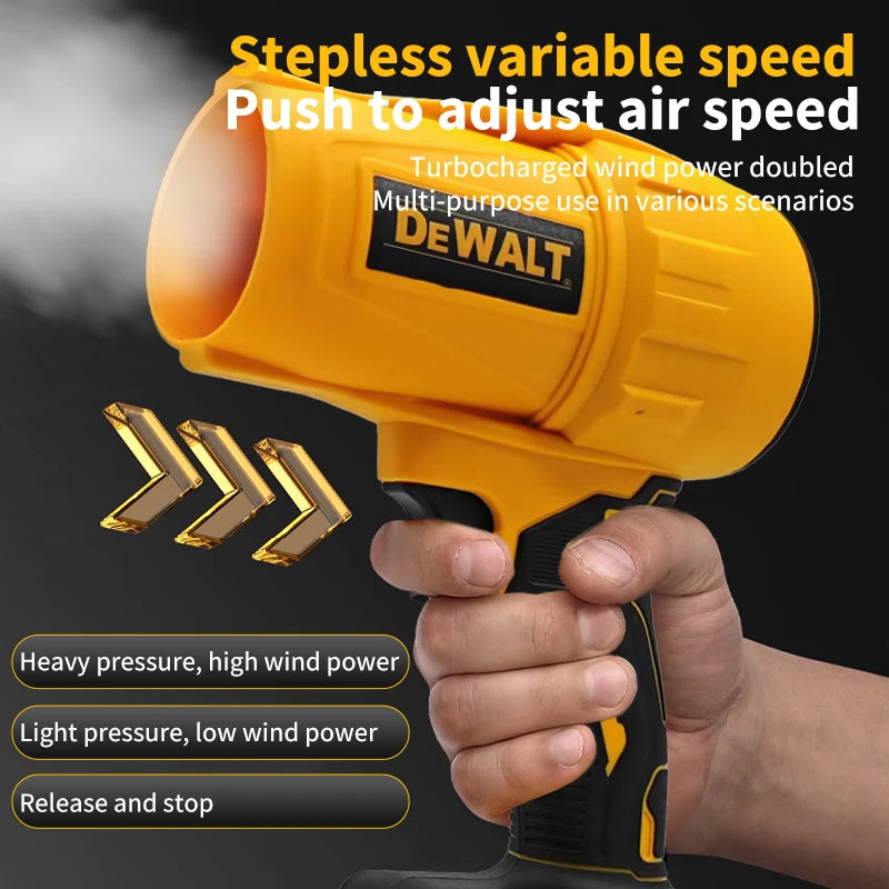 Dewalt Brushless Cordless Air Blower 30000RPM Turbo Fan 20V