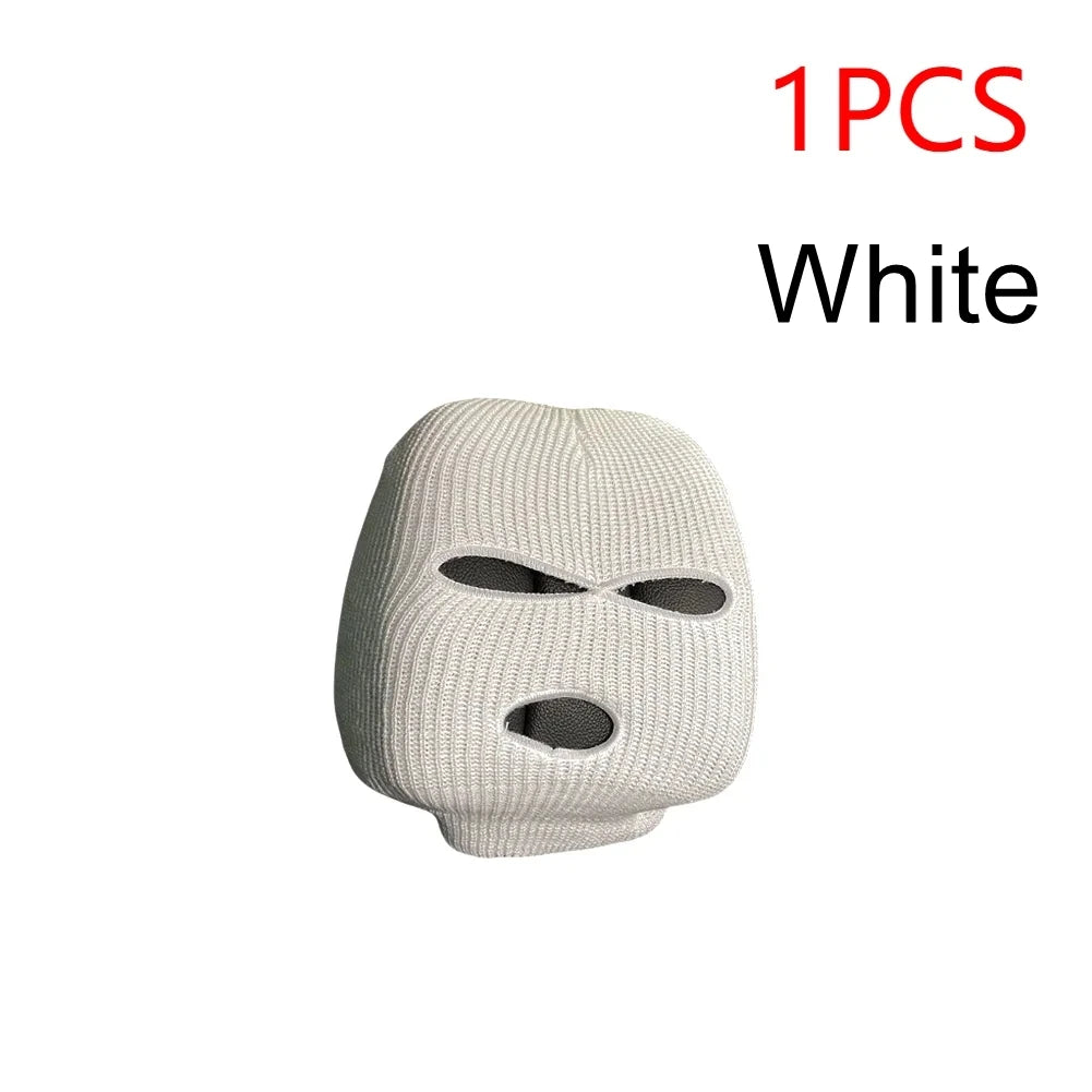 Universal Car Headrest Cover Funny Face Mask