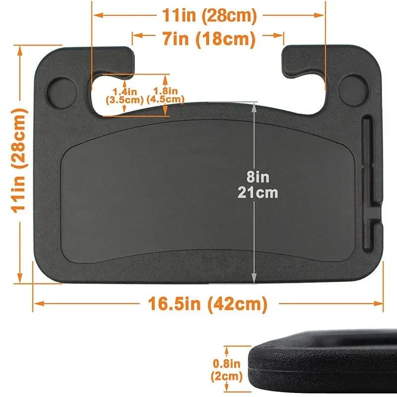 Universal Steering Wheel Food & Coffee Tray