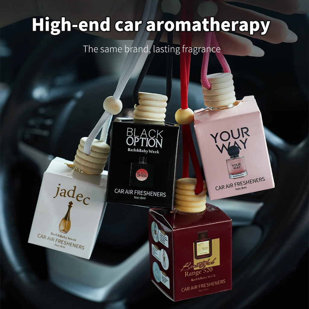 Perfume bottle car perfume, long-term car air freshener, car perfume used for car interior accessories, keep charming and fresh