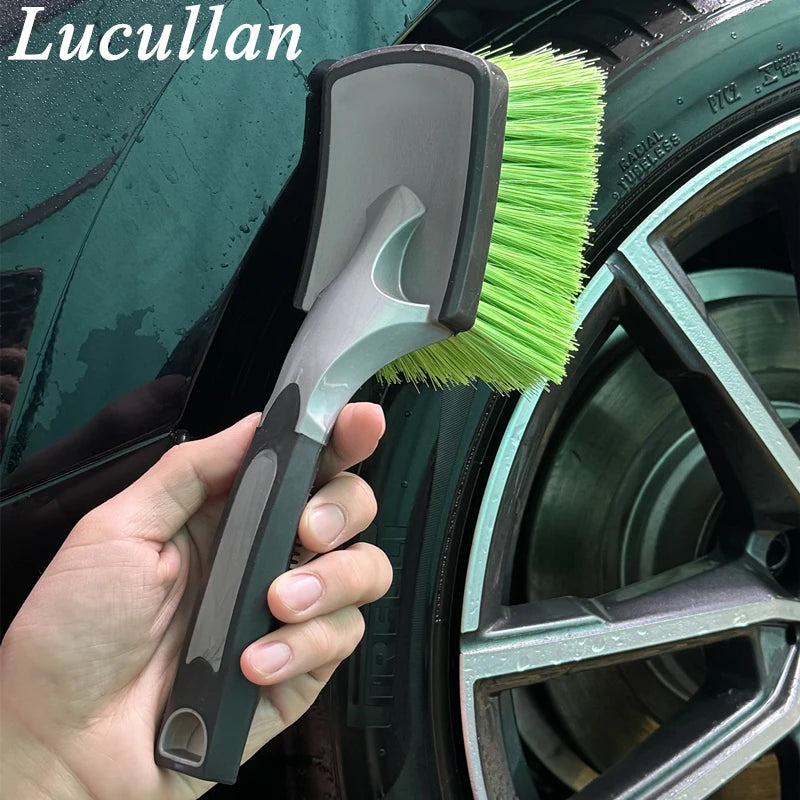 Cleaning Tools Soft Bristle Car Wheels Rim Fender Detailing Brushes