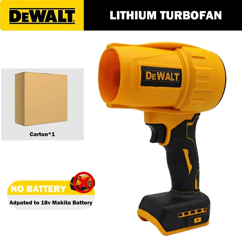 Dewalt Brushless Cordless Air Blower 30000RPM Turbo Fan 20V
