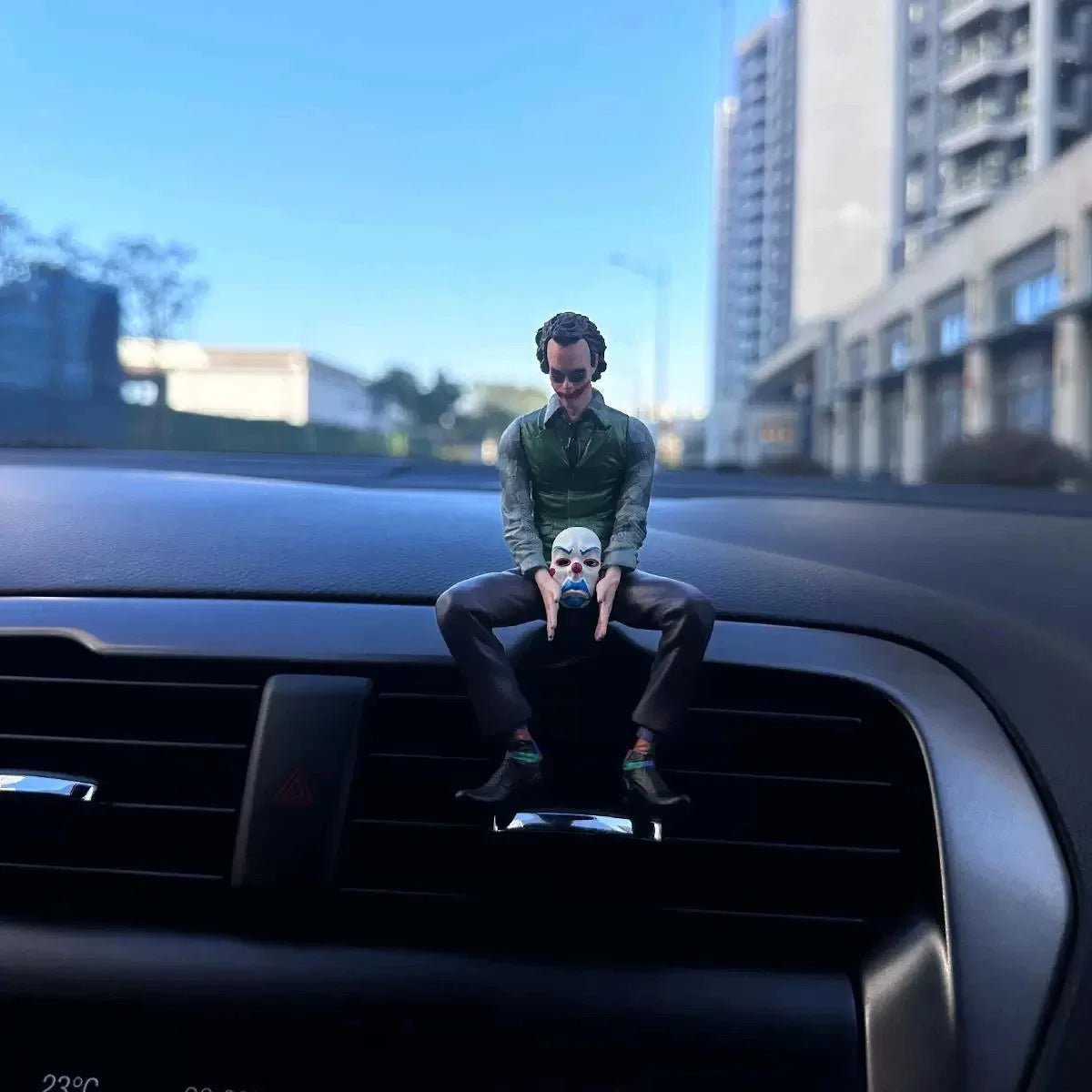 Iconic Joker Figure – Car Decor