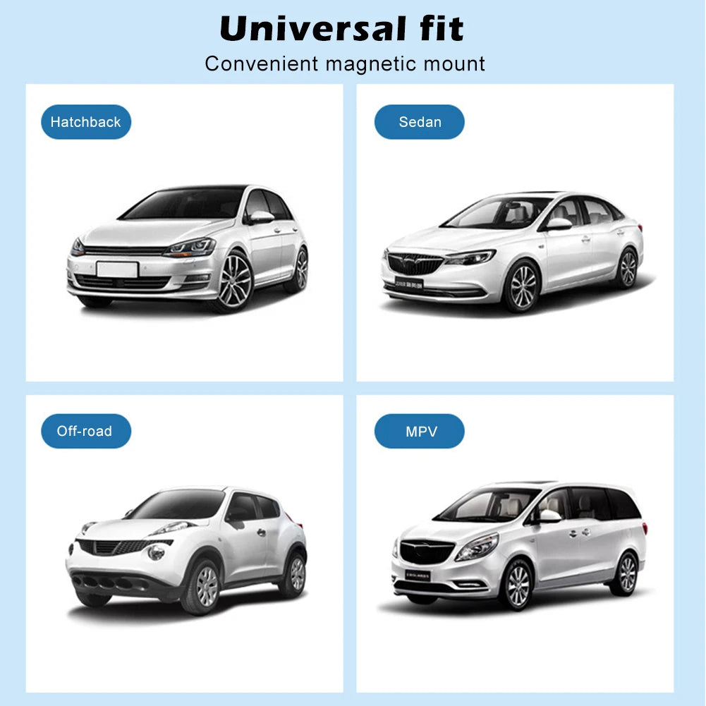 Magnetic Car Window Shades (UV Protection)
