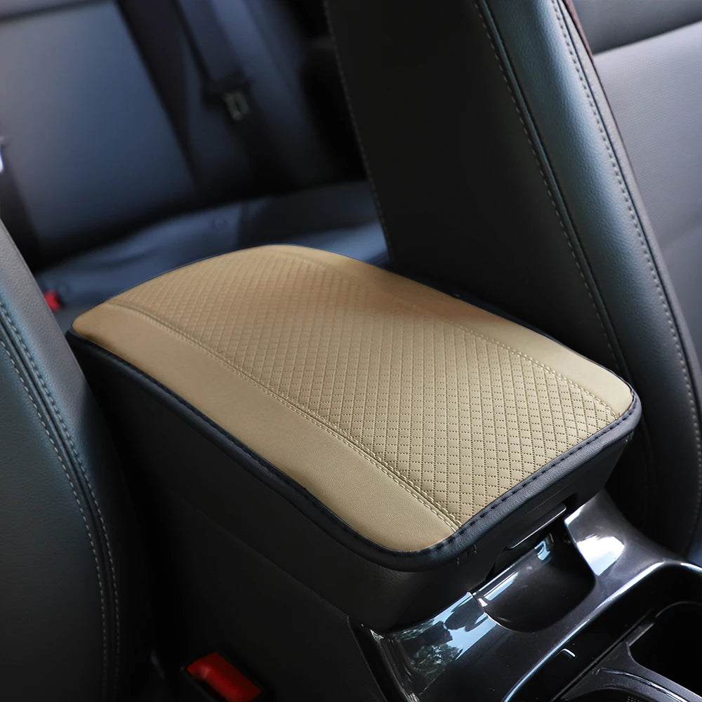Leather Car Armrest Cushion