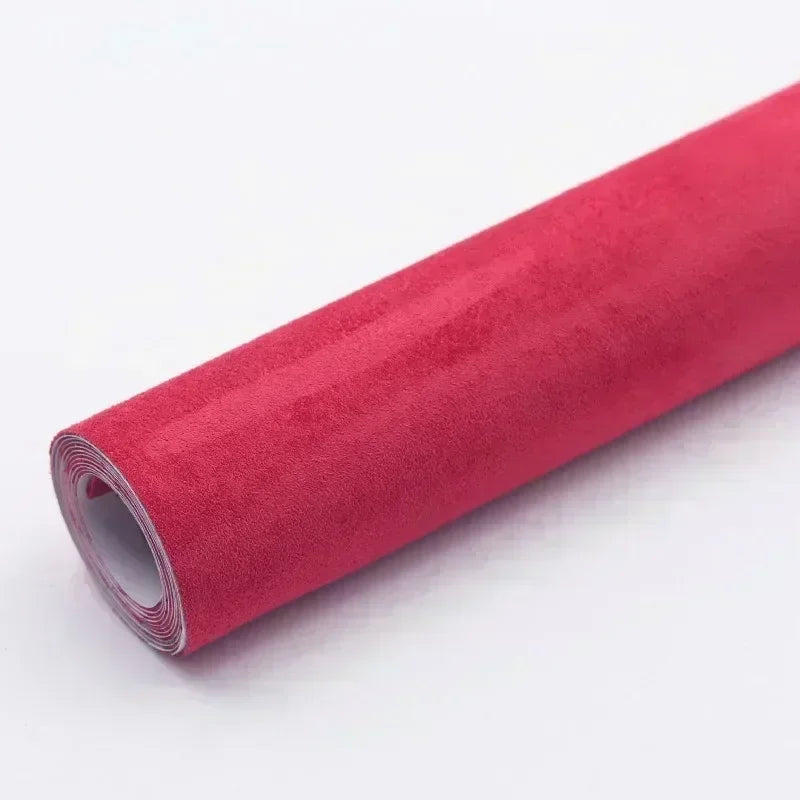 Self-Adhesive Suede Luxurious Plush Car Interior