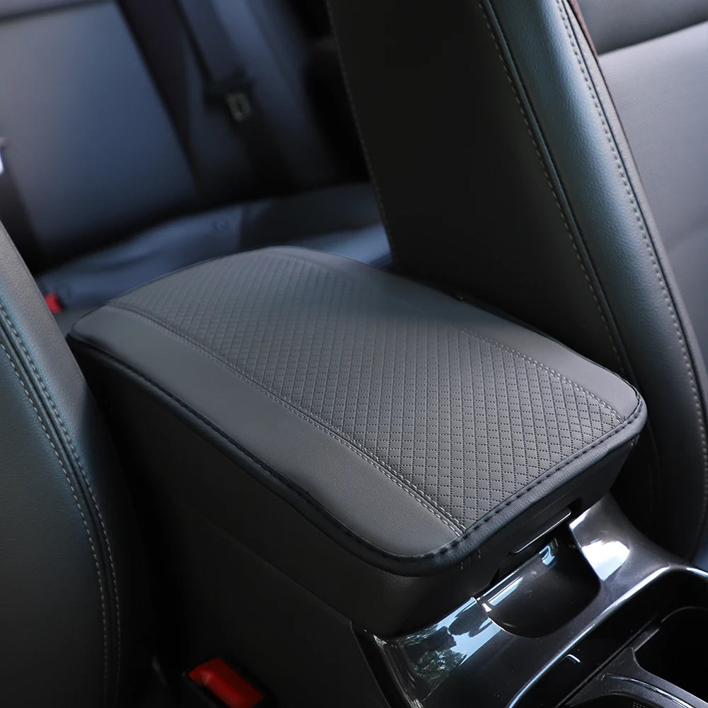 Leather Car Armrest Cushion
