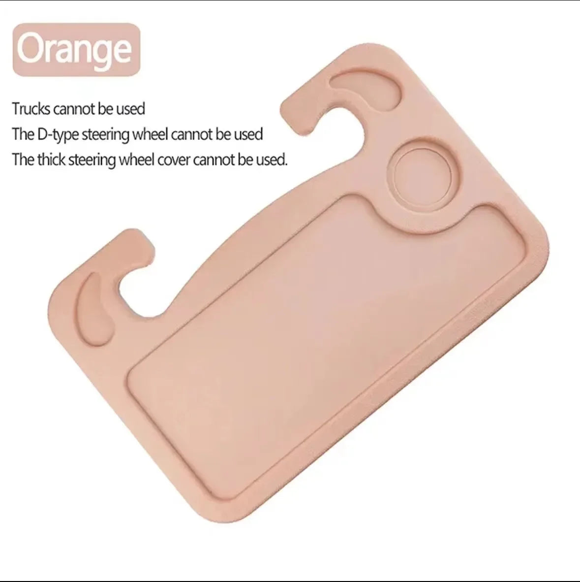 Universal Steering Wheel Food & Coffee Tray