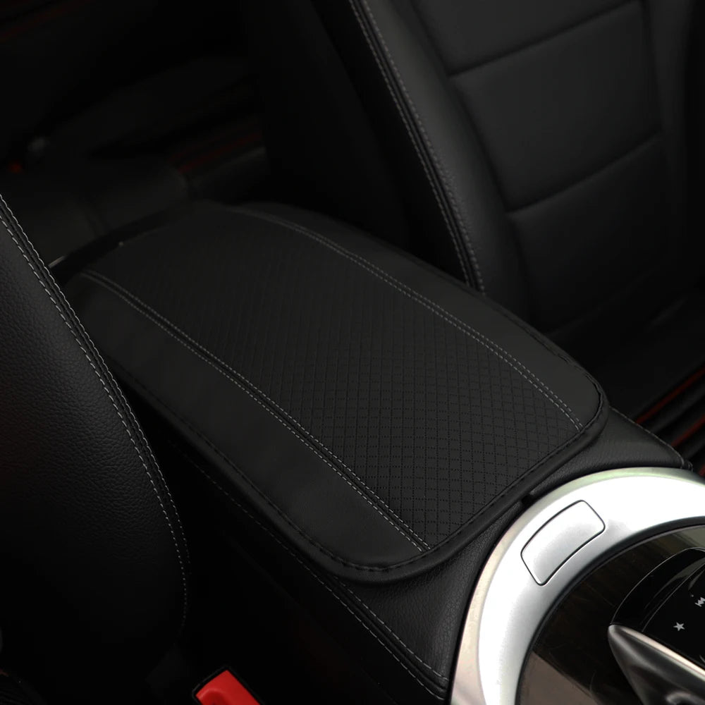 Leather Car Armrest Cushion