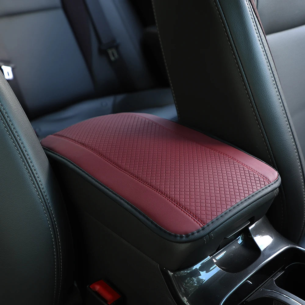 Leather Car Armrest Cushion