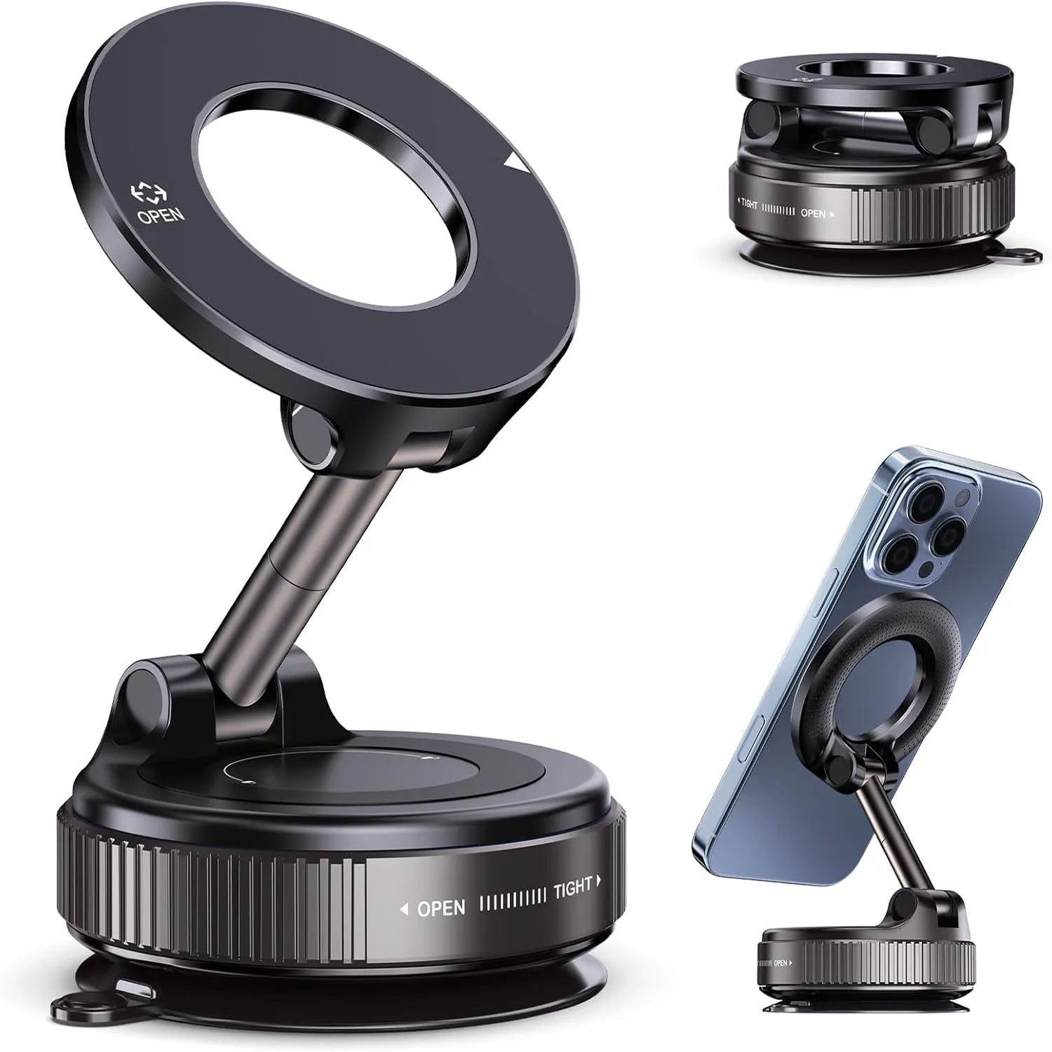Magnetic Magsafe Car Phone Mount  360°