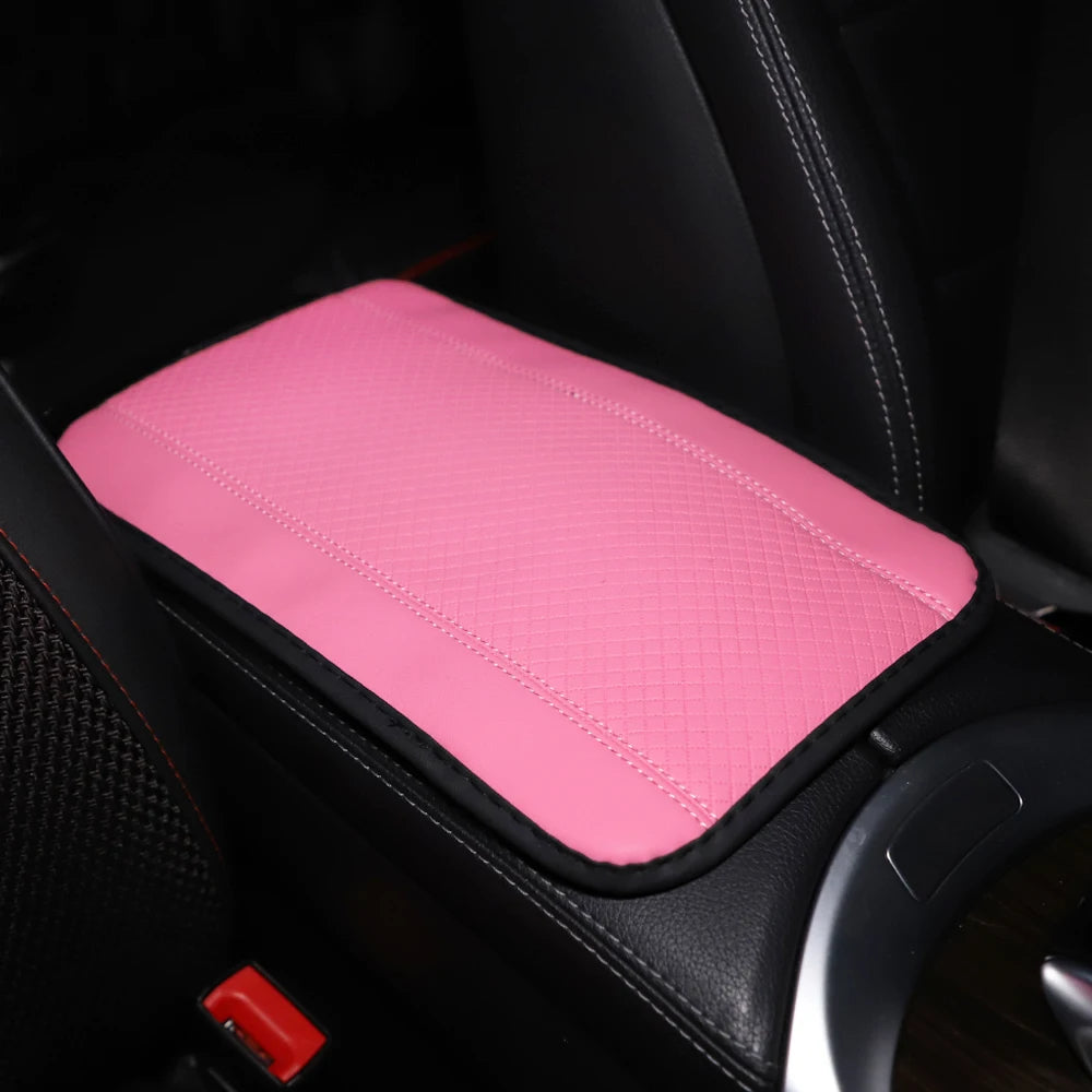 Leather Car Armrest Cushion
