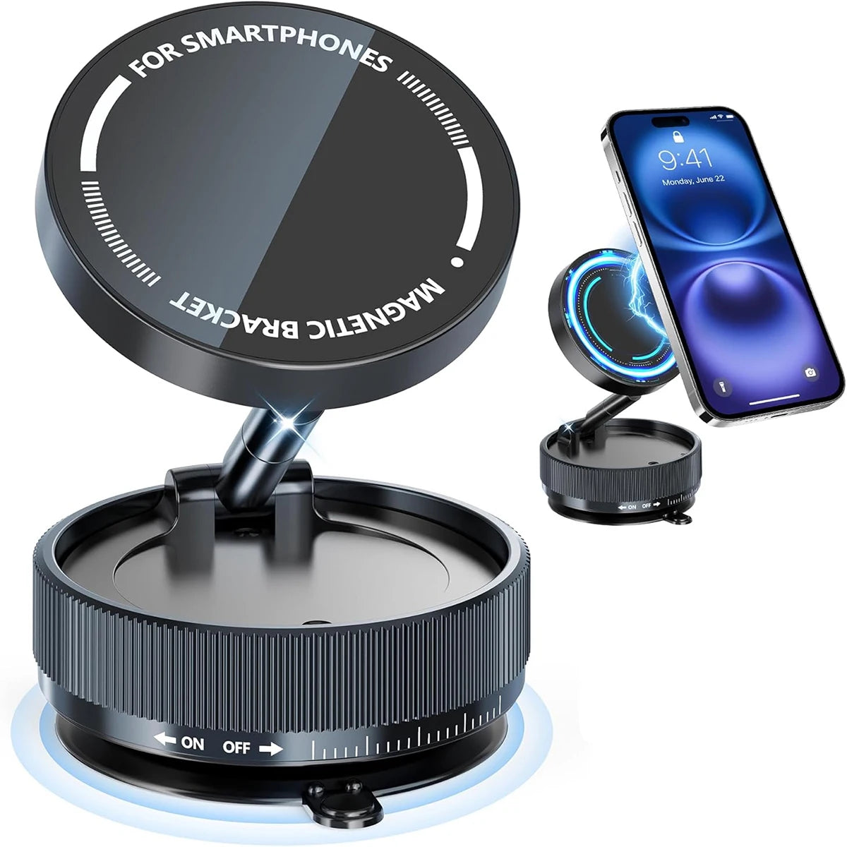 Magnetic Magsafe Car Phone Mount  360°
