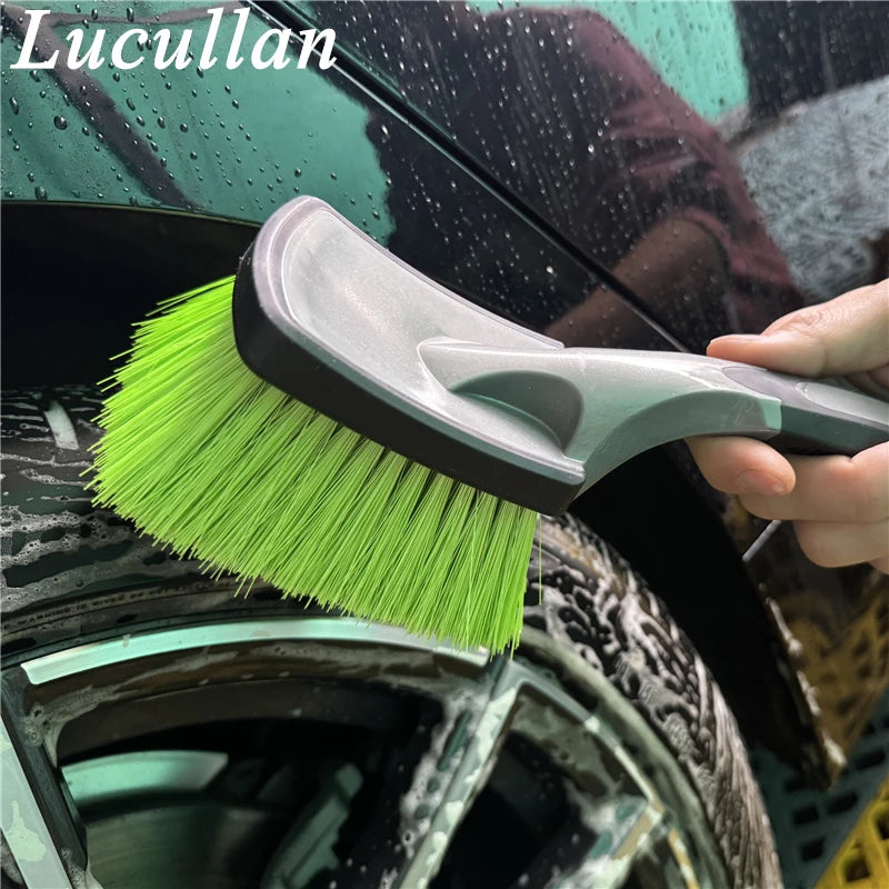 Cleaning Tools Soft Bristle Car Wheels Rim Fender Detailing Brushes