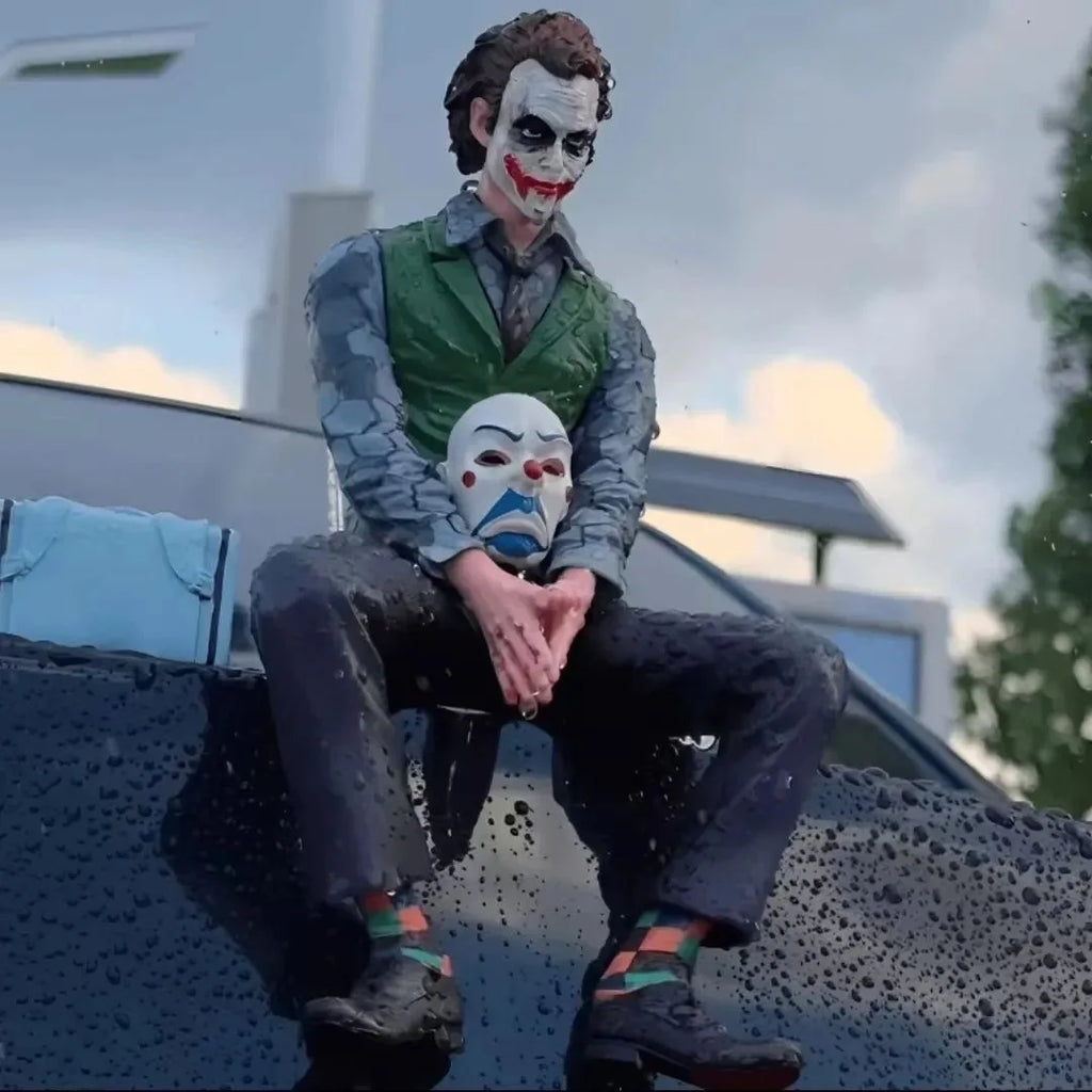 Iconic Joker Figure – Car Decor