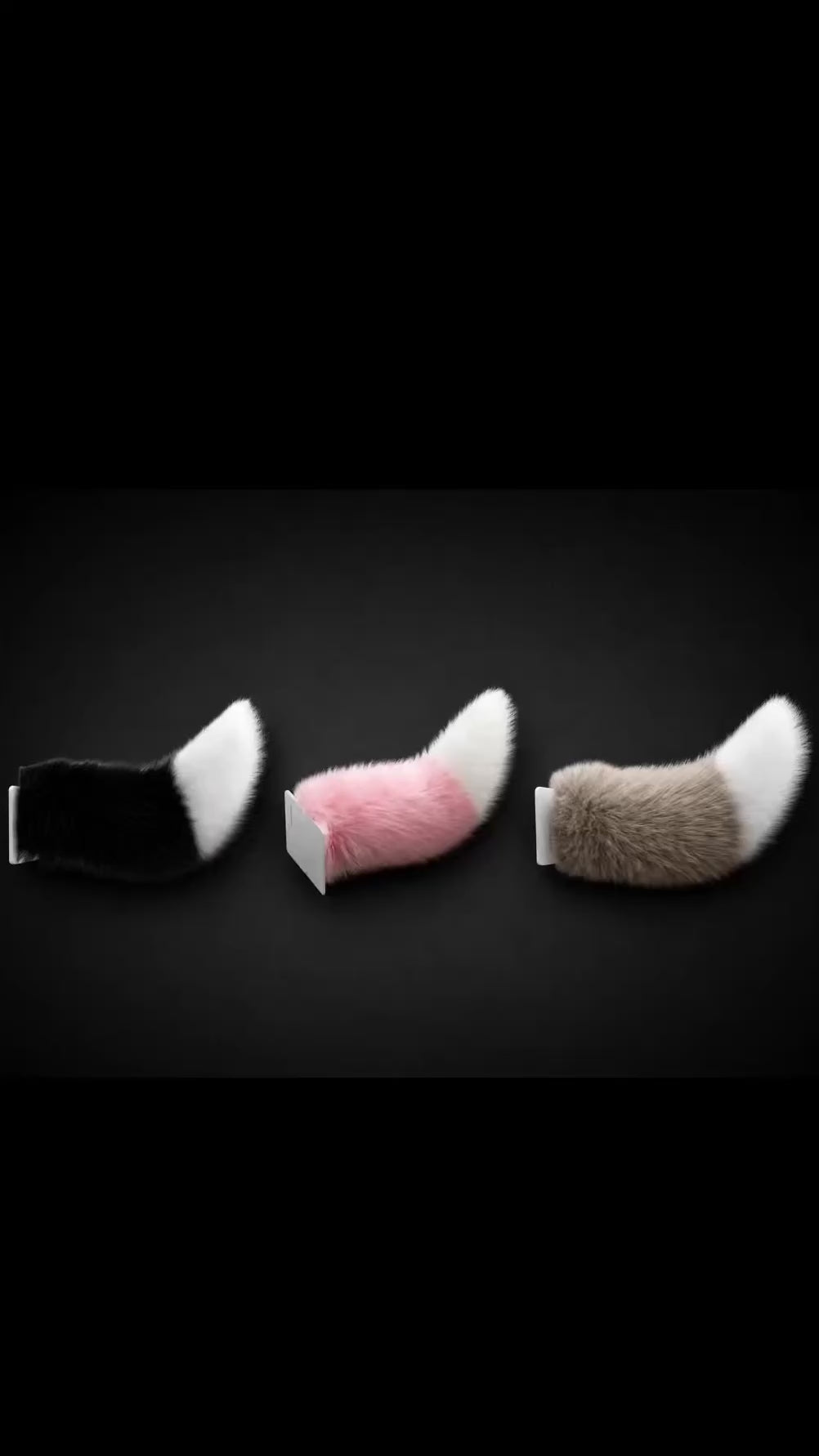 Moving Fox Tail – Sound Activated Plush Car Accessory
